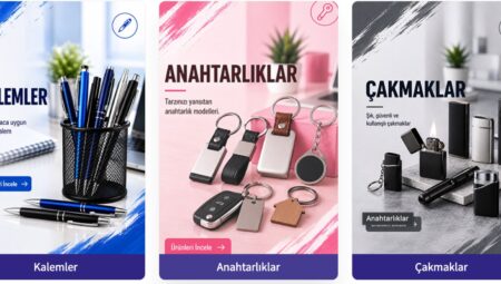 Promosyon Defter Kalem Seti ve Firma Logo Baskılı Defter